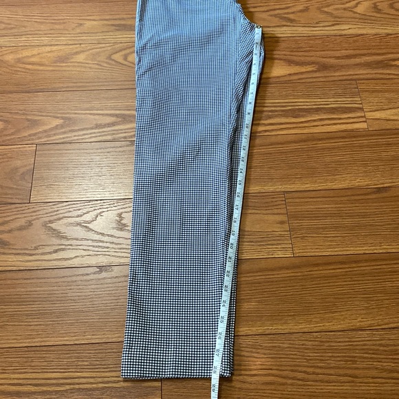 Peck&Peck women’s tummy control pants black white small checkered print sz 4 - Picture 4 of 8